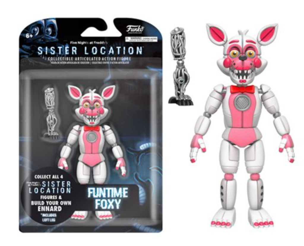 Funko Five Nights at Freddys Sister Location Funtime Foxy Plush - ToyWiz