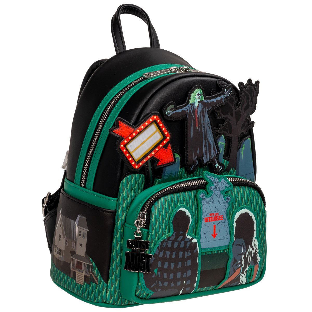 Loungefly Beetlejuice Graveyard GITD Mini Backpack – RedFive Toys and Collectibles
