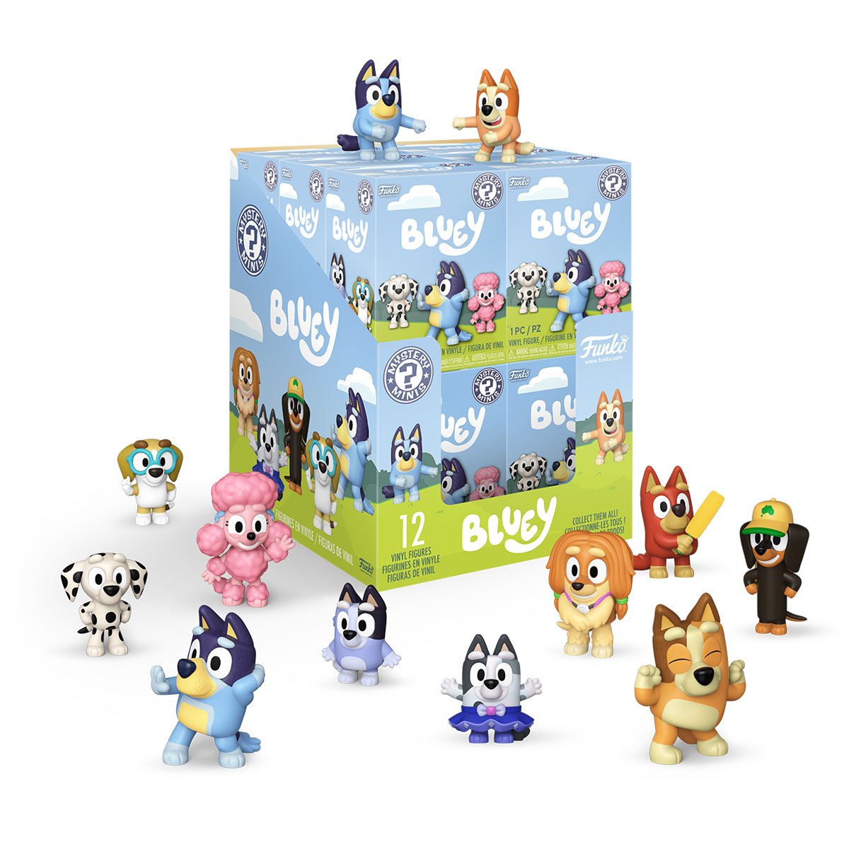 CNBLUE MINIBLUE POP-UP ミニブルー　ドールセット Funko Mystery Minis Bluey Blind Box Mini Figure PRE SALE (July