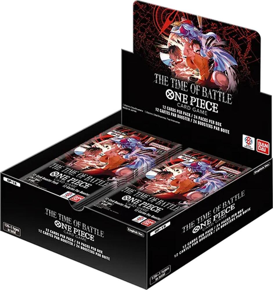 one piece sealed booster box LOCAL PICK UP ONLY) Bandai One Piece TCG The Time of Battle (OP-16) S –  RedFive Toys and Collectibles