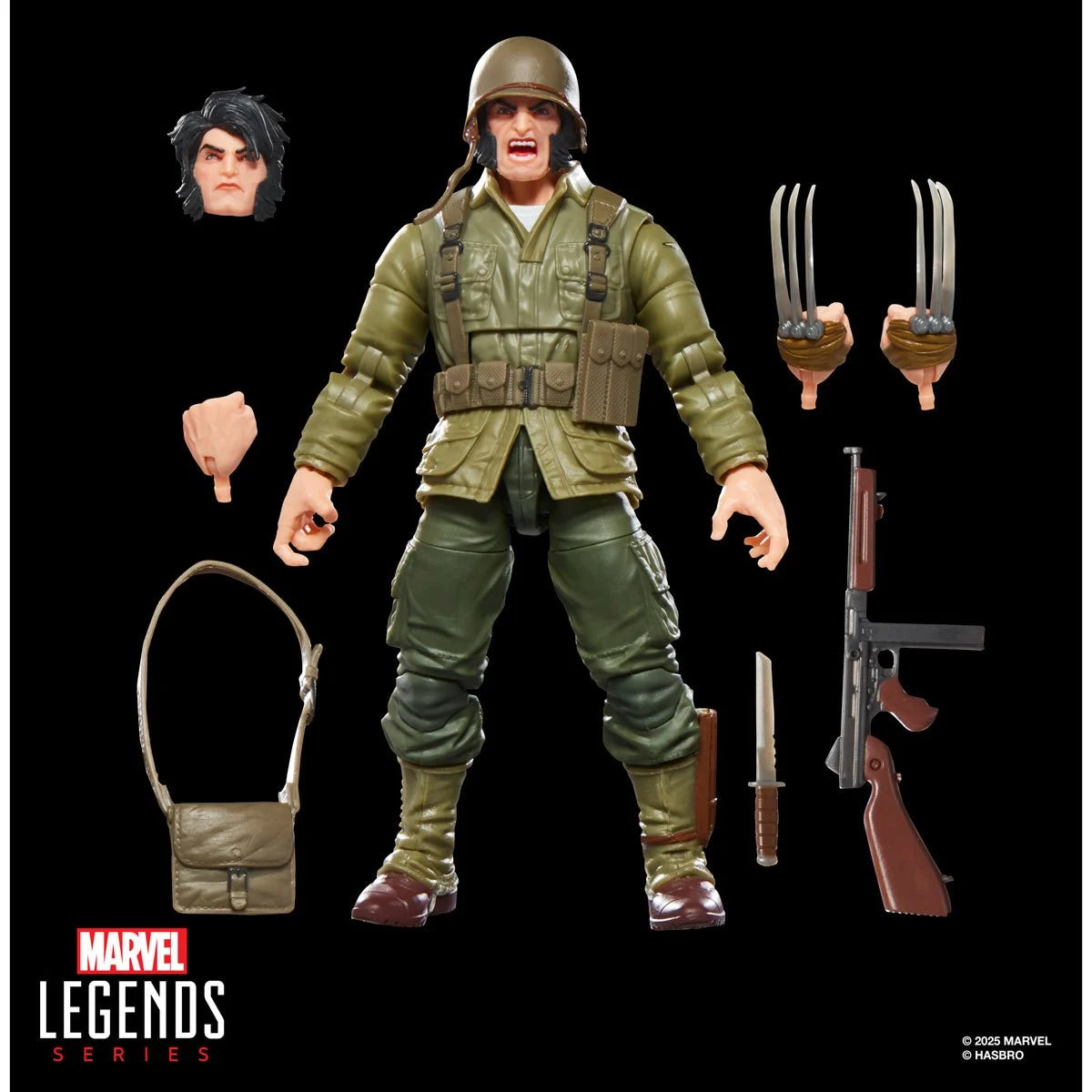 Hasbro Marvel Legends Wolverine WWII Logan (Executioner BAF