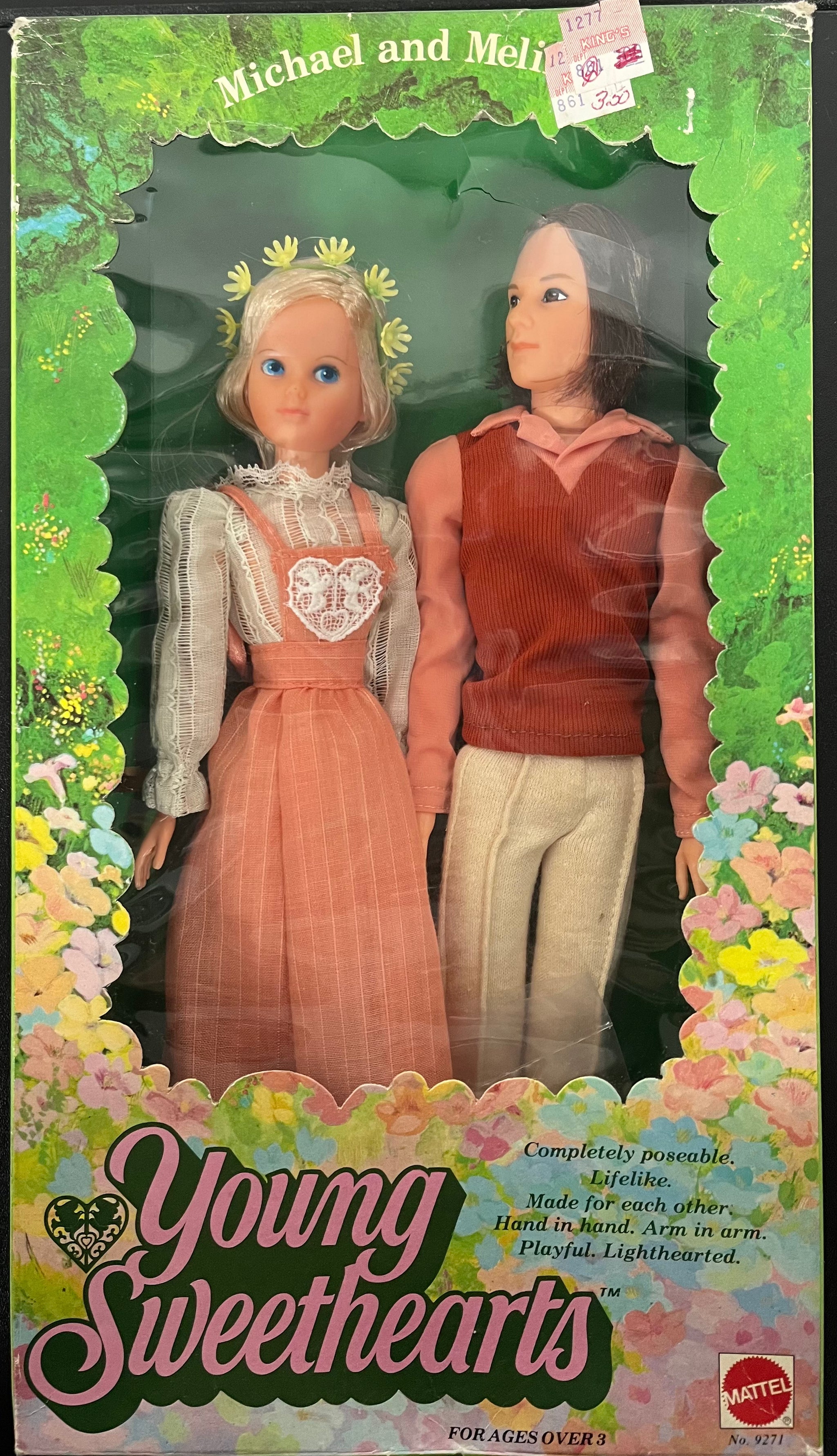 Mattel - VINTAGE 1975 Mattel Young Sweethearts Doll Set Michael