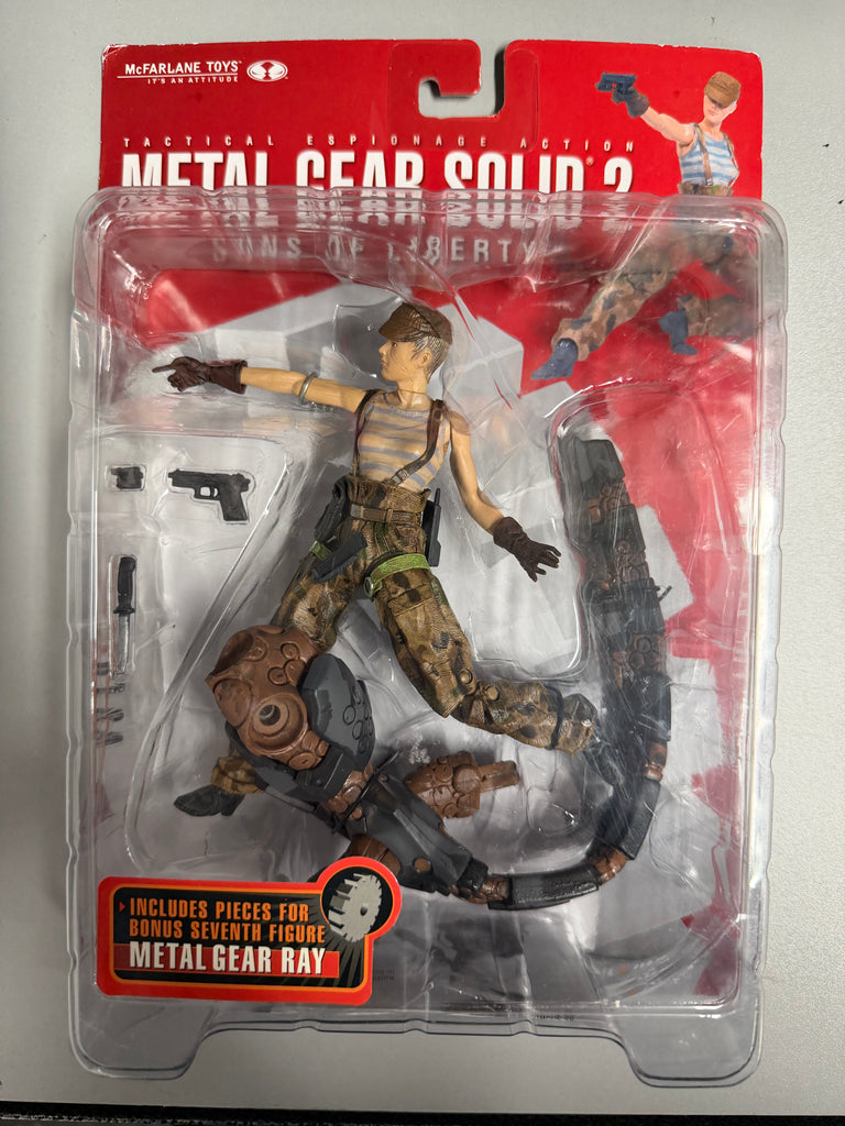 mcfarlane metal gear solid 2 McFarlane Toys Metal Gear Solid 2