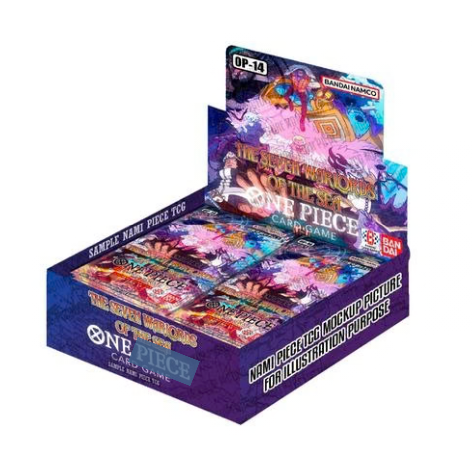 one piece op 14 booster box Bandai One Piece TCG Seven Warlords of the Sea (OP-14) Sealed Booster –  RedFive Toys and Collectibles