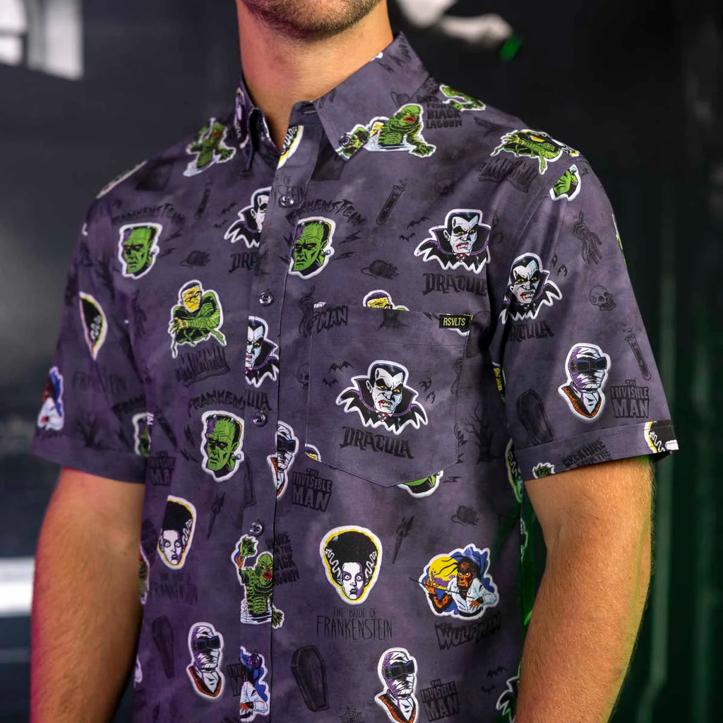 rsvlts universal monsters RSVLTS Universal Monsters "Monstickers" Shirt – RedFive Toys and Collectibles