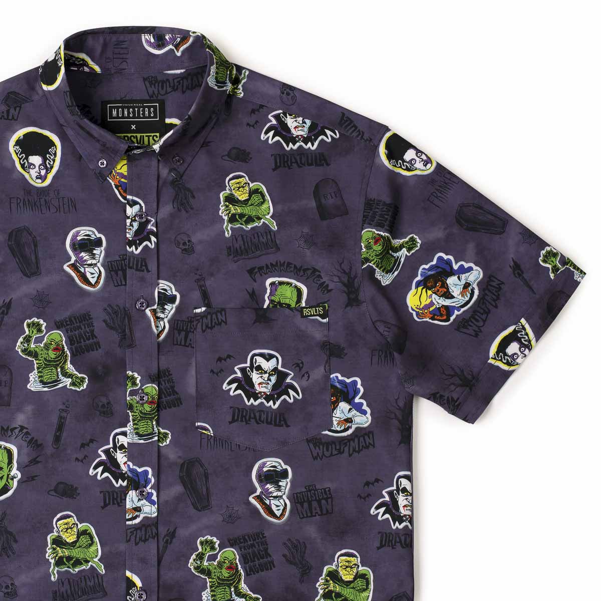 RSVLTS Universal Monsters "Monstickers" Shirt  RedFive Toys and  Collectibles