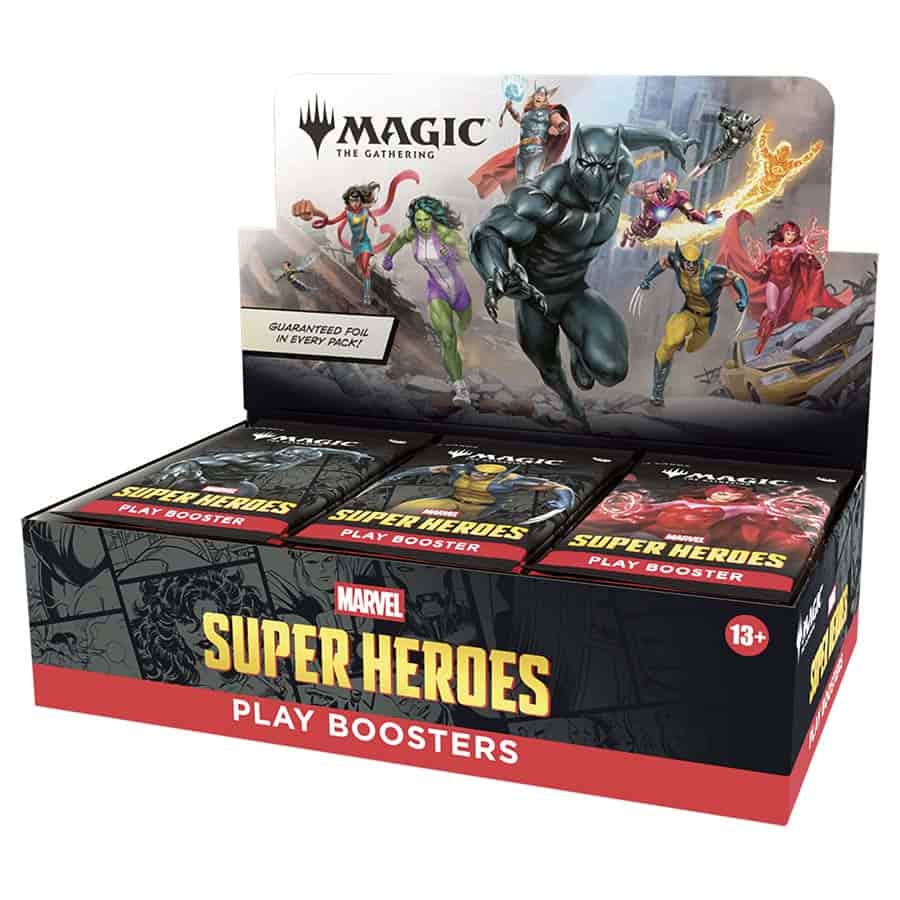 magic booster box sale Magic The Gathering: Marvel Super Heroes Sealed Play Booster Box PRE S –  RedFive Toys and Collectibles