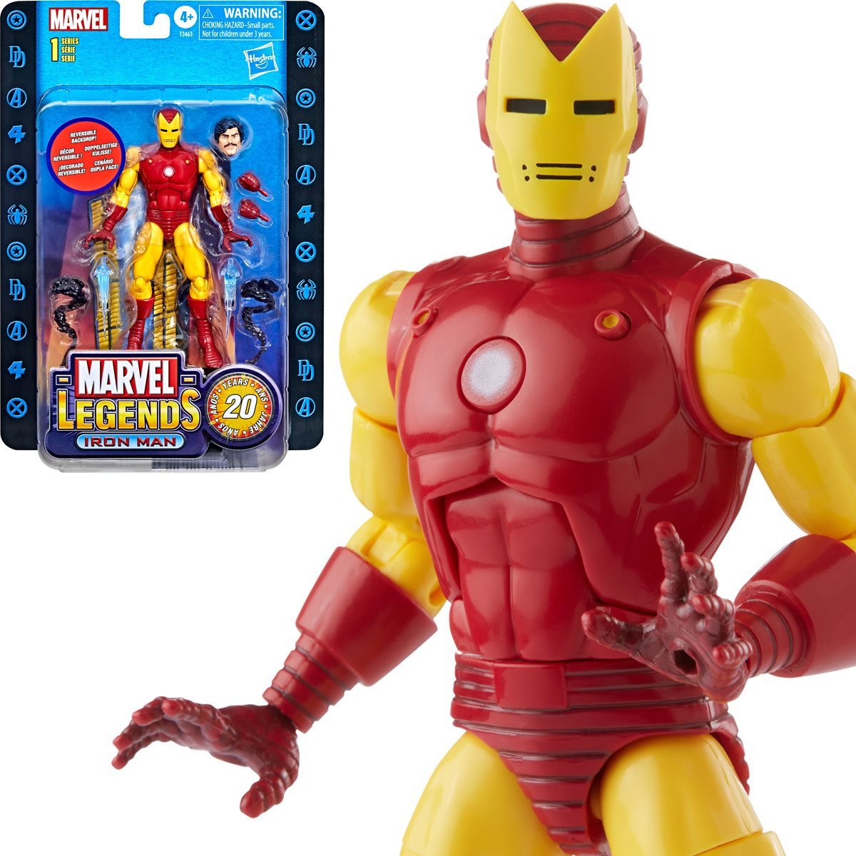 Marvel: Legends Series Iron Man Kids Toy Action Figure for Boys
