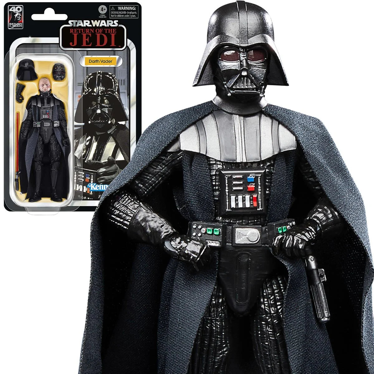 Darth vader action figure with removable on sale helmet