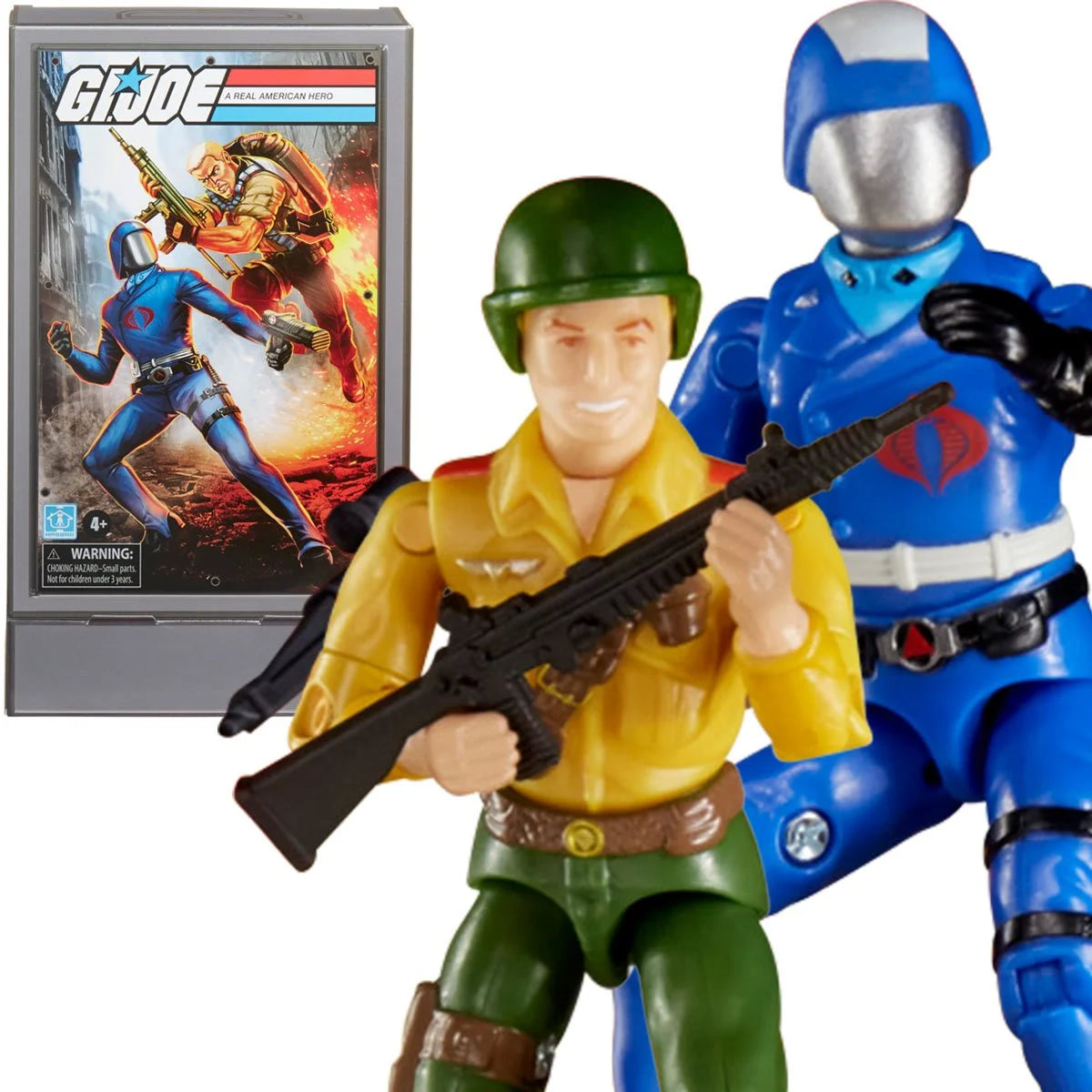 Hasbro Retro Collection Duke VS Cobra Commander Pack